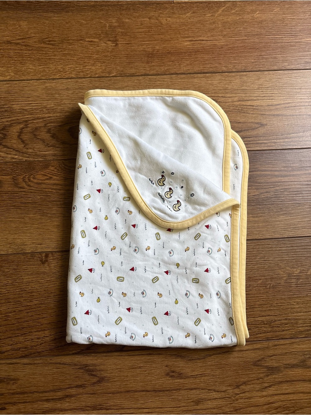 Vintage Gymboree 2000 Rubber Duckie Baby Blanket Y2K